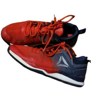 Reebok Houston Texan JJ WATT City Pack 116581034 Red Blue Running Shoe Men SZ 6